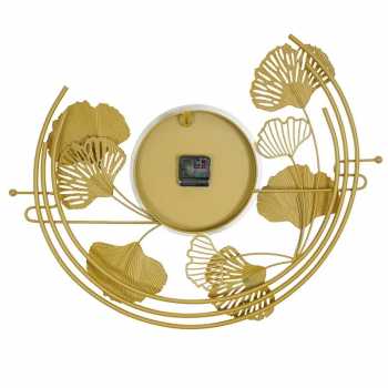 Gambar produk LIANZHUANG Jam Dinding Besi Elegan Ginkgo Biloba Silent Movement 67cm - 2086C
