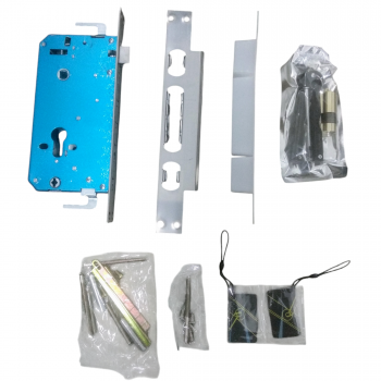 Gambar produk Tropernic Smart Door Lock Fingerprint Password Card RFID Alarm - A8F