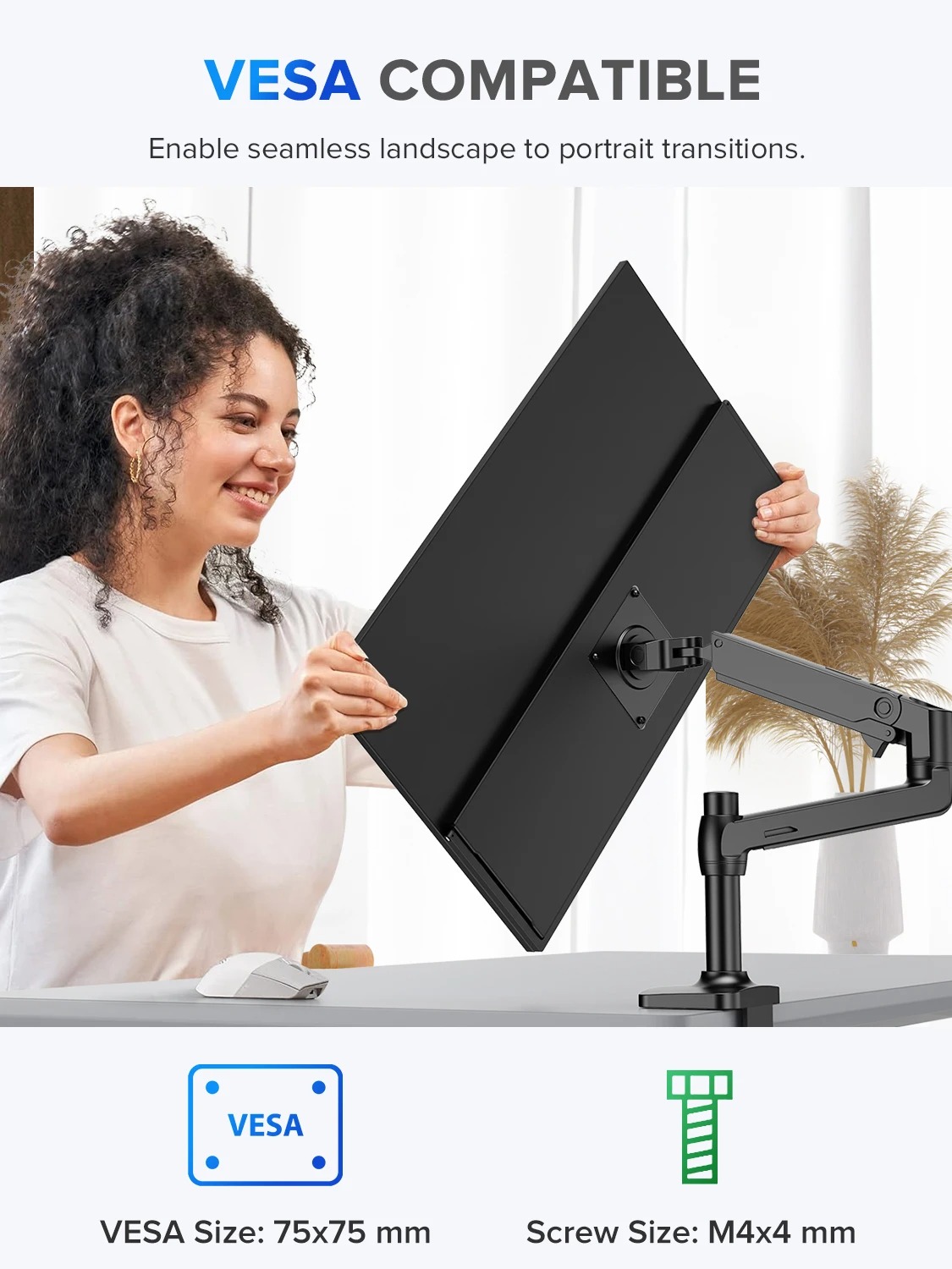 Gambar produk UPERFECT Portable Monitor FHD BOE Display 23.8 Inch 1080p 60Hz - U238