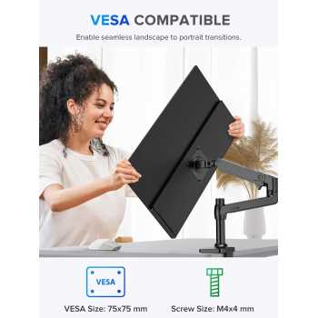 Gambar produk UPERFECT Portable Monitor FHD BOE Display 23.8 Inch 1080p 60Hz - U238