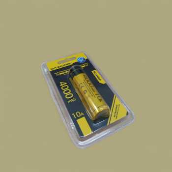 Gambar produk NITECORE Baterai Rechargeable 18650 Li-Ion 3.6V 10A 4000mAh 1 PCS - NL1840HP