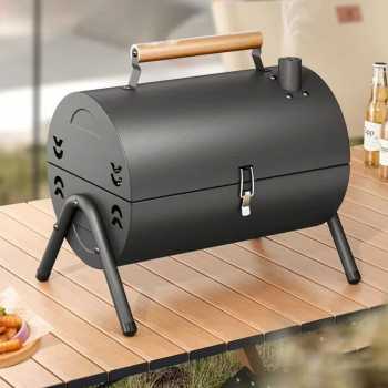 Gambar produk Xbess Alat Panggang Arang Portable BBQ Outdoor Grill Stove with Pan - K-707