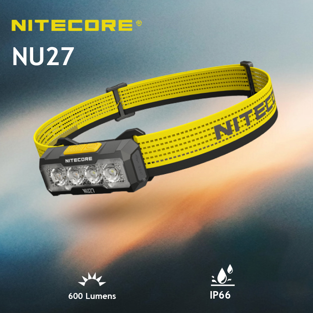 Gambar produk NITECORE Senter Kepala Headlamp LED UHE 3in1 Color IP66 600 Lumens - NU27