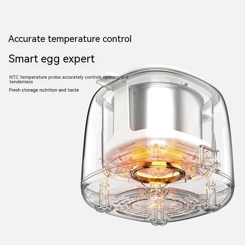 Gambar produk LUOUPHEI Alat Rebus Telur Elektrik Mini 4 Slot Egg Steamer 220V 300W - LP4