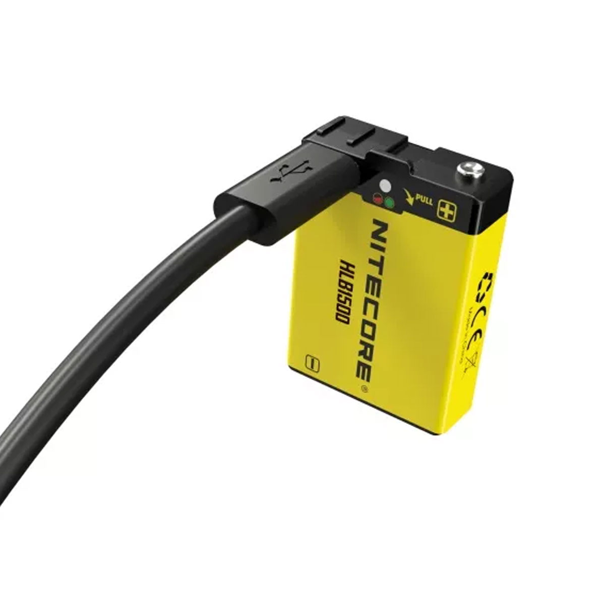 Gambar produk Nitecore Battery Pack Rechargeable USB C 1500mAh for UT27 HA23 UHE - HLB1500