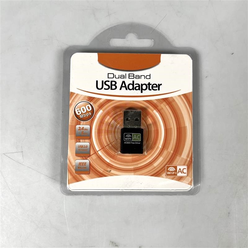 Gambar produk EASYIDEA Mini USB WiFi Transmitter Receiver 802.11ac 600Mbps - WL4