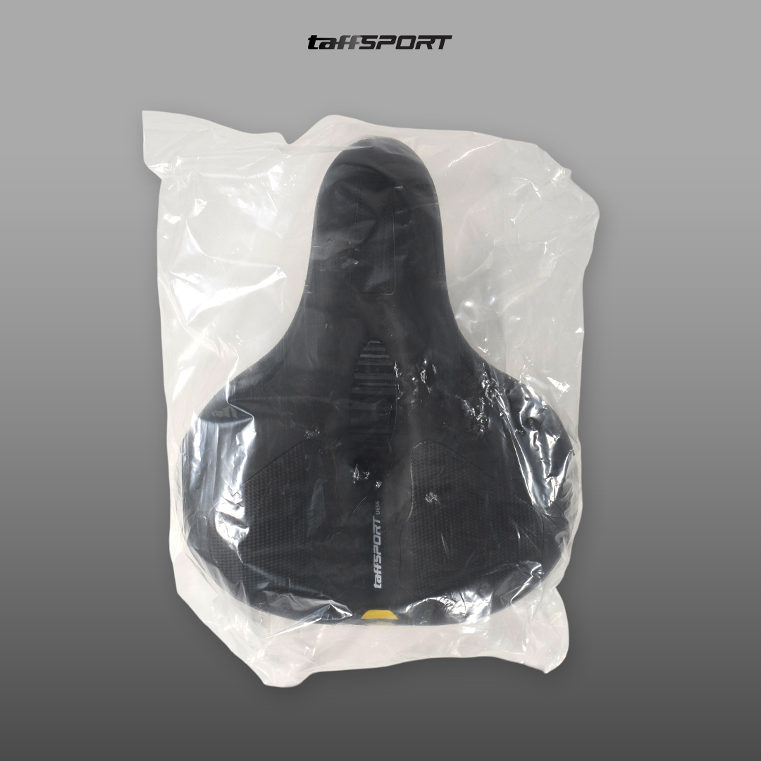 Gambar produk TaffSPORT Sadel Sepeda Kulit Soft Pad Absorber Ball Casual Style - UE55