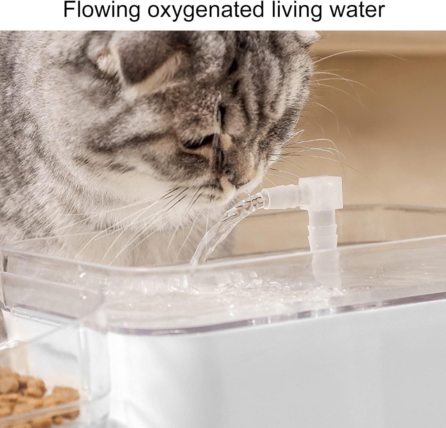 Gambar produk NOEPETS Water Dispenser Fountain Tempat Air Minum Kucing Anjing 1.5L - NP-15