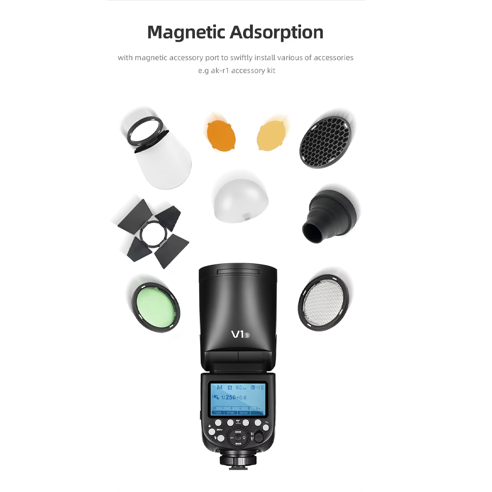 Gambar produk Godox Flash Camera Wireless 2.4G TTL 2600mAh for DSLR Mirrorless Canon - V1