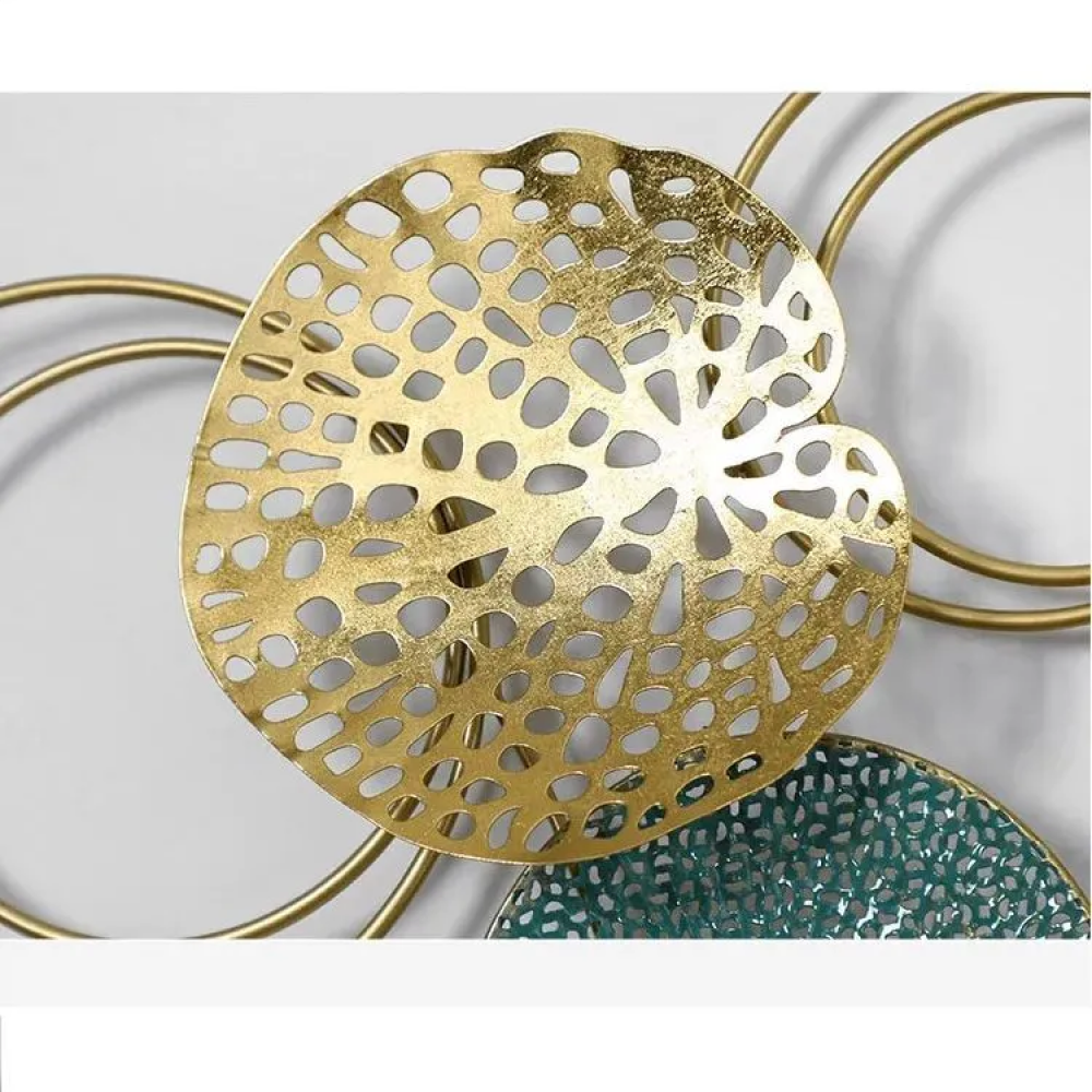 Gambar produk DUTRIEUX Jam Dinding Elegan European Style Iron Silent Movement 60cm - 29208J