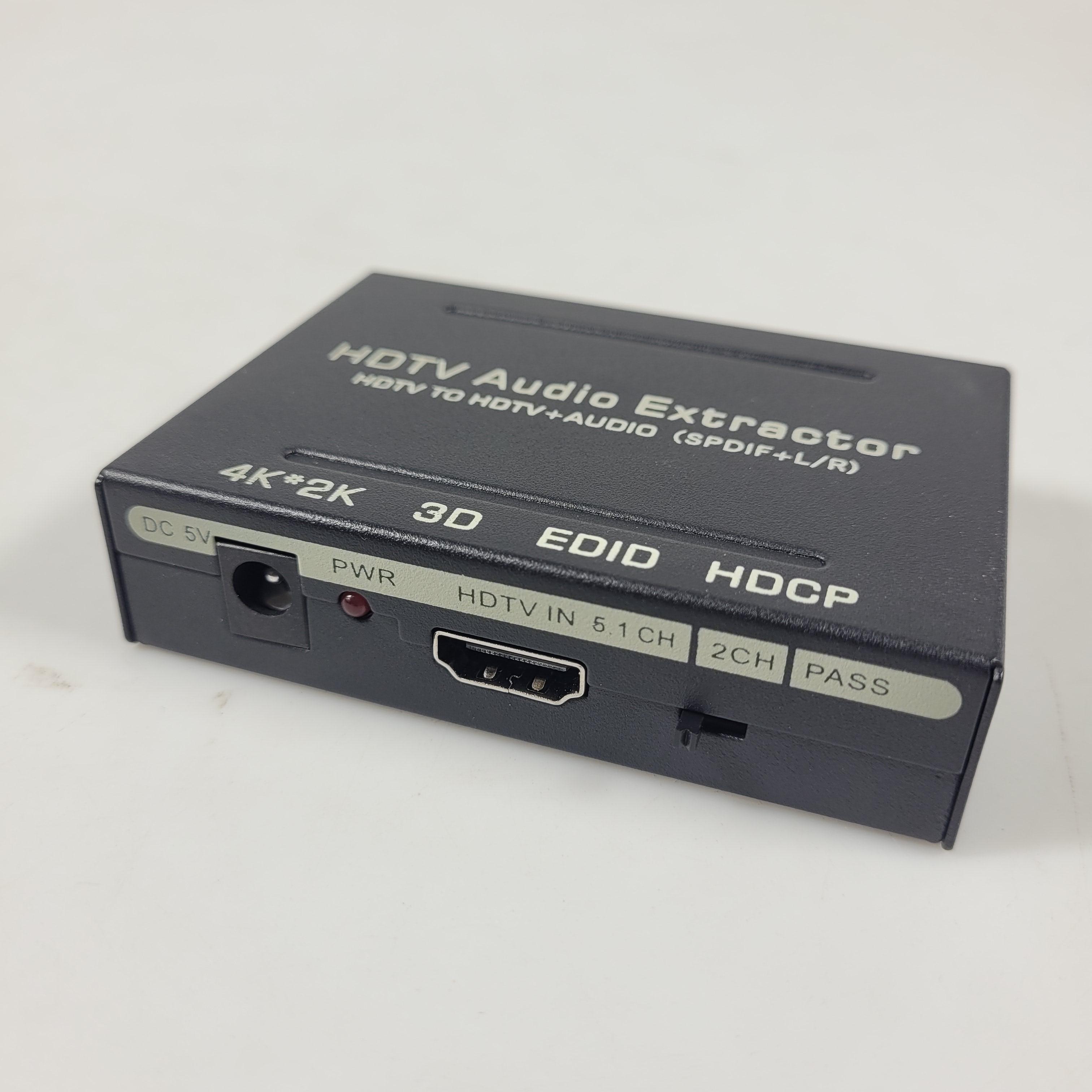 Gambar produk Audio Splitter 3 in 1 HDMI to HDMI Optical SPDIF RCA Converter - AY60