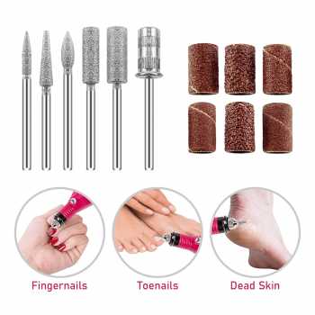 Gambar produk XINGWEIQIANG Alat Kikir Kuku Elektrik Nail Polish Drill Machine USB - XI-166