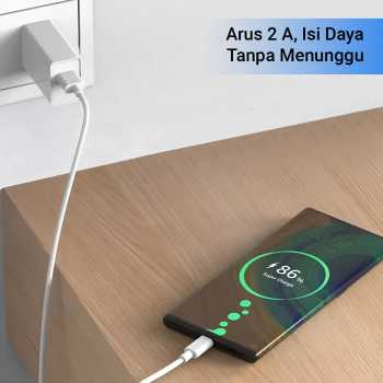 Gambar produk DuaBoi Kabel Charger USB Type C Fast Charging 2.0A 2M - DB2M