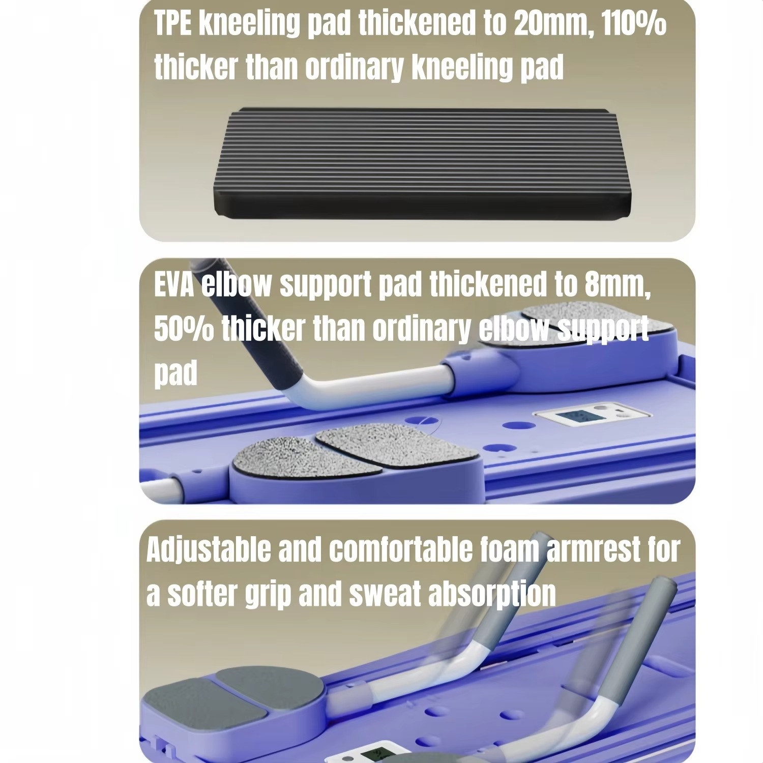 Gambar produk ELBOKERO Alat Pilates Reformer Mini Automatic Rebound with Counter - JHC-P1