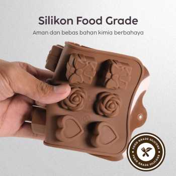 Gambar produk AILEHOPY Cetakan Coklat Es Batu Ice Cube Tray Mold Model Love - DU997