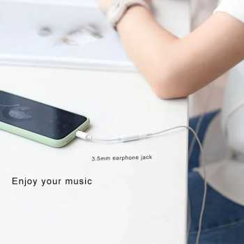 Gambar produk OLAF Adapter Audio Lightning to Jack 3.5mm for iPhone - LF25