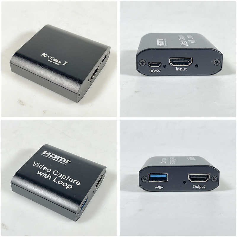 Gambar produk ALLOYSEED HDMI Video Capture Card Adapter Record Box USB 2.0 4K - MS119
