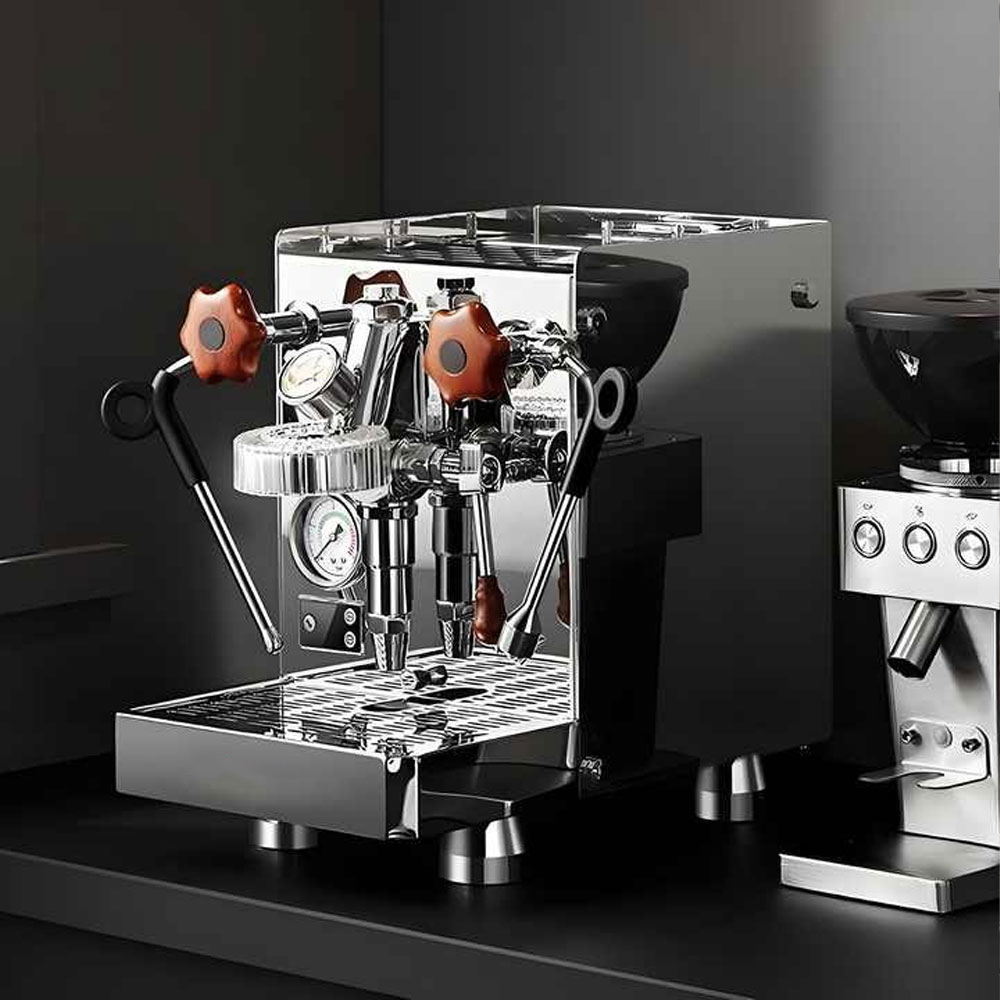 Gambar produk ZZUOM Mesin Kopi Espresso Coffee Maker Frothing 15 Bar 2050W - M05C