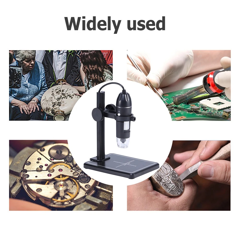 Gambar produk Hayve Mikroskop Digital Microscope LED Lights WiFi 1000X 500mA - X4D