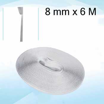 Duplaisir Pita Perekat Velcro Pengikat Hook and Loop Strip Tape 8mm - DP110