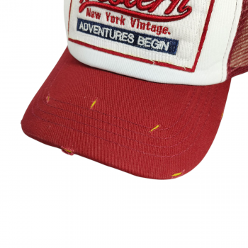 Gambar produk FLB Topi Trucker Jaring Mesh Hat Western New York Vintage - F207