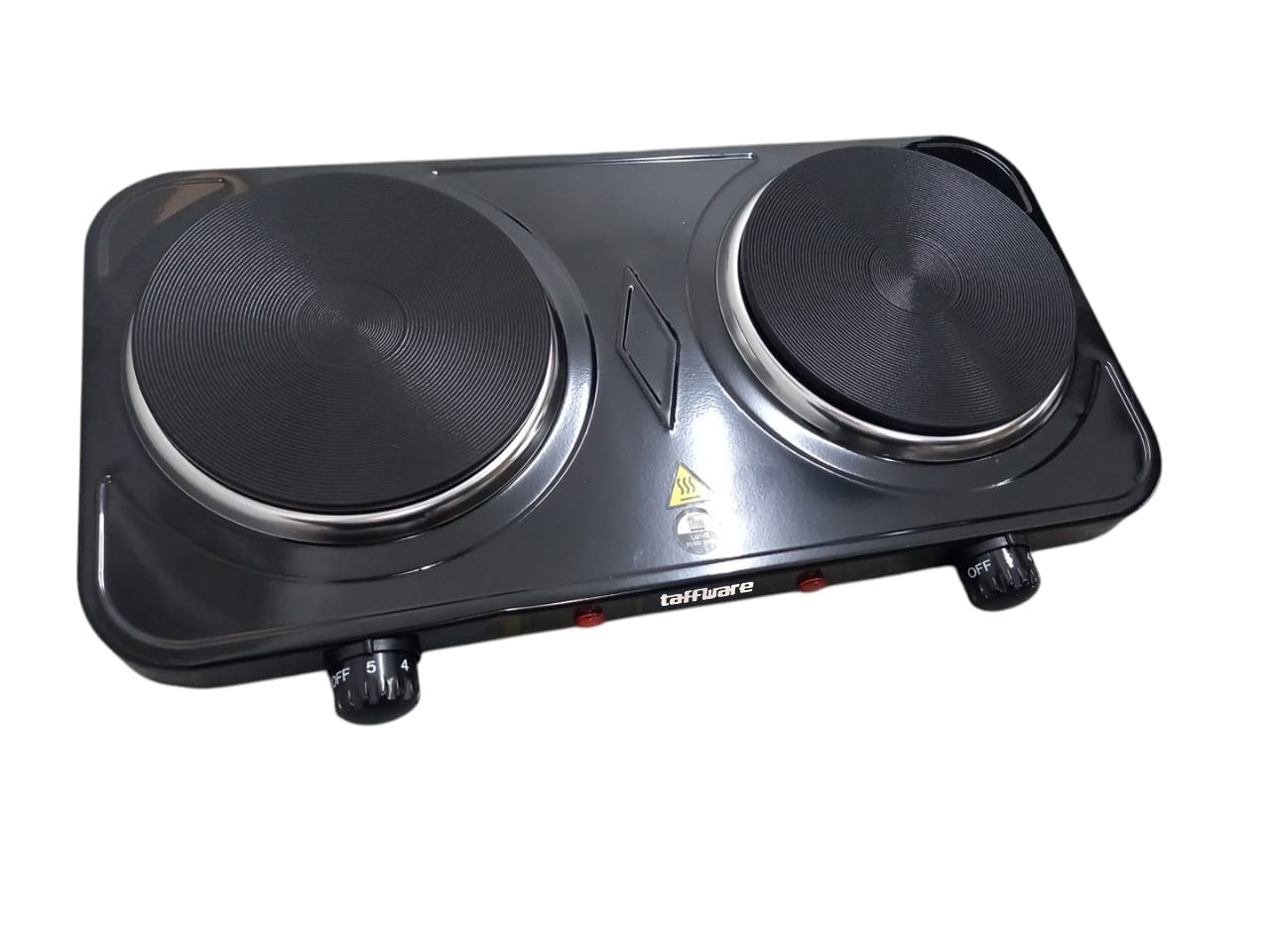 Gambar produk Taffware Kompor Listrik 2 Tungku Portable Hot Plate 2000W - WY-04B