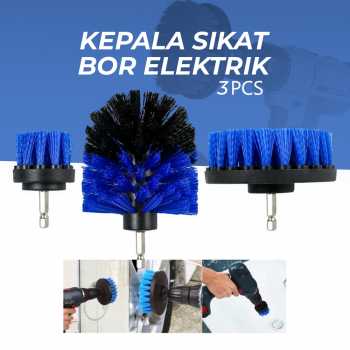 MSHIER Kepala Sikat Bor Elektrik Power Cleaning Head 3 PCS - DB003