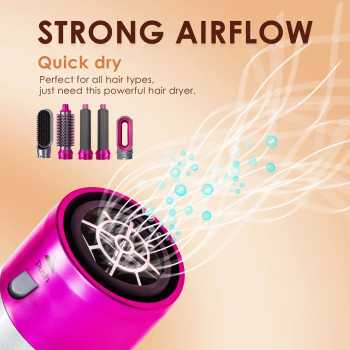 Gambar produk EELHOE NOCCLILI Hair Dryer 5in1 Catokan Curly Adjustable Heat 1000W - E21