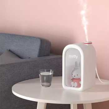Gambar produk MIPOW x Miffy Air Humidifier Mini Ultrasonic Diffuser Night LED 380ml - BTA900M