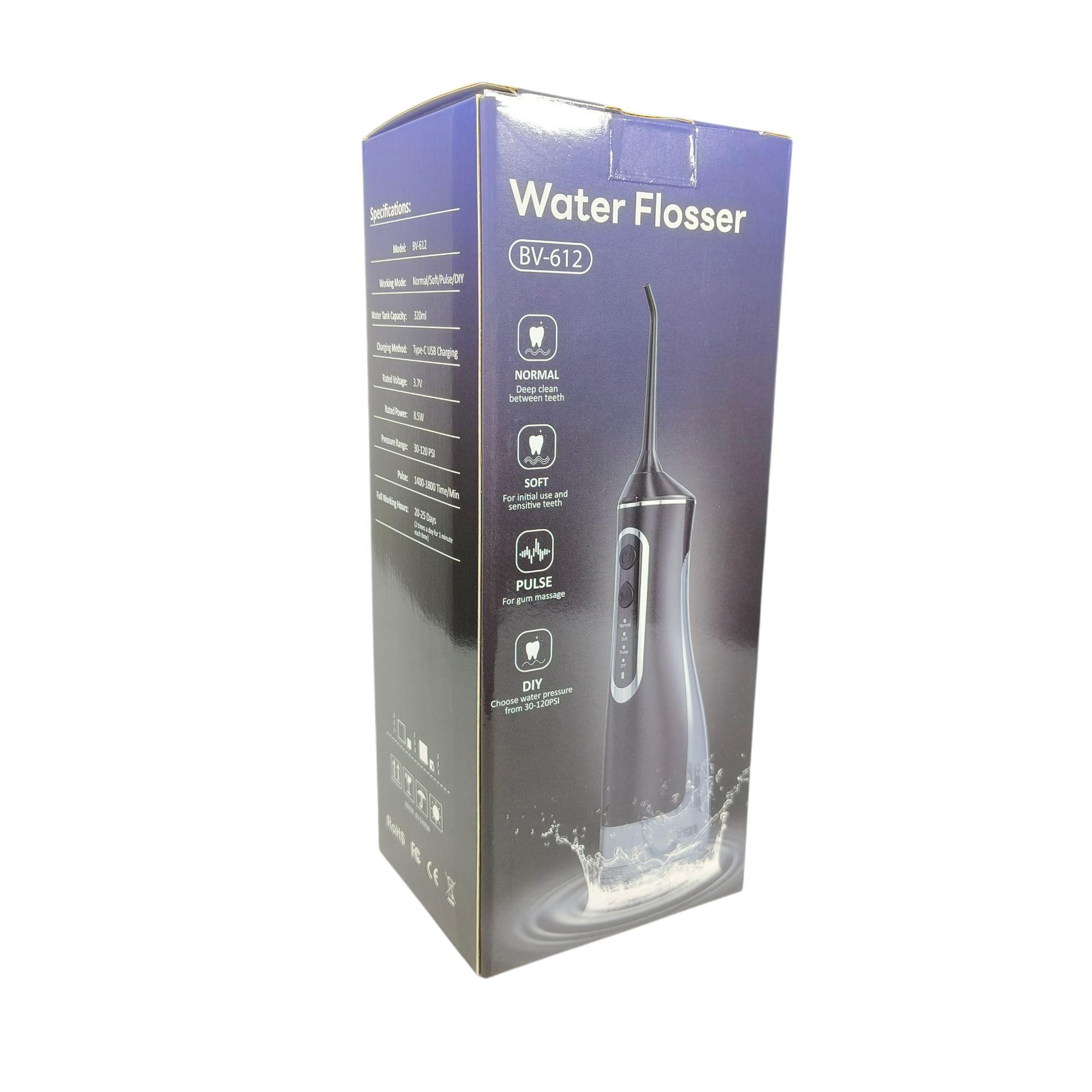 Gambar produk TaffOmicron Water Flosser Dental Irrigator Pembersih Karang Gigi 320ml - BV-612