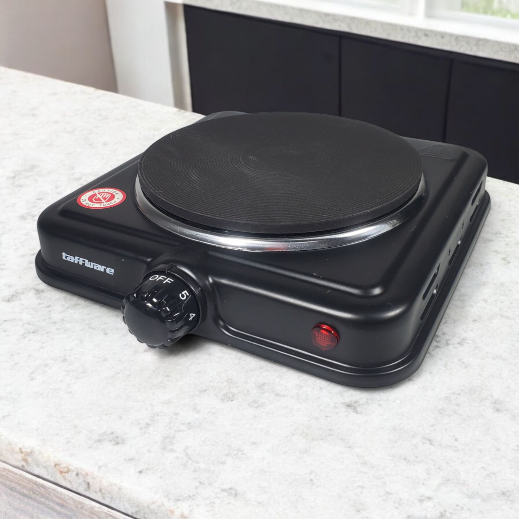 Gambar produk Taffware Kompor Listrik 1 Tungku Mini Portable 5 Gear Hot Plate 1000W - 5702