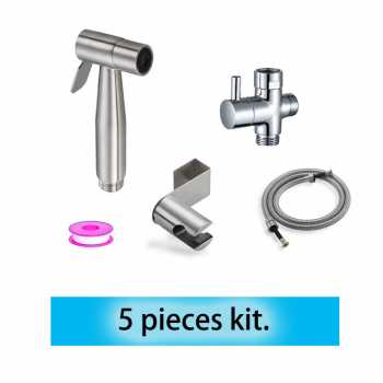 Gambar produk JIQUAN Kepala Jet Washer Closet Bidet Water Spray Stainless Steel - T103