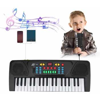 Gambar produk MAYGIV Piano Digital Elektrik Mainan Anak 37 Key with Microphone - MQ3768