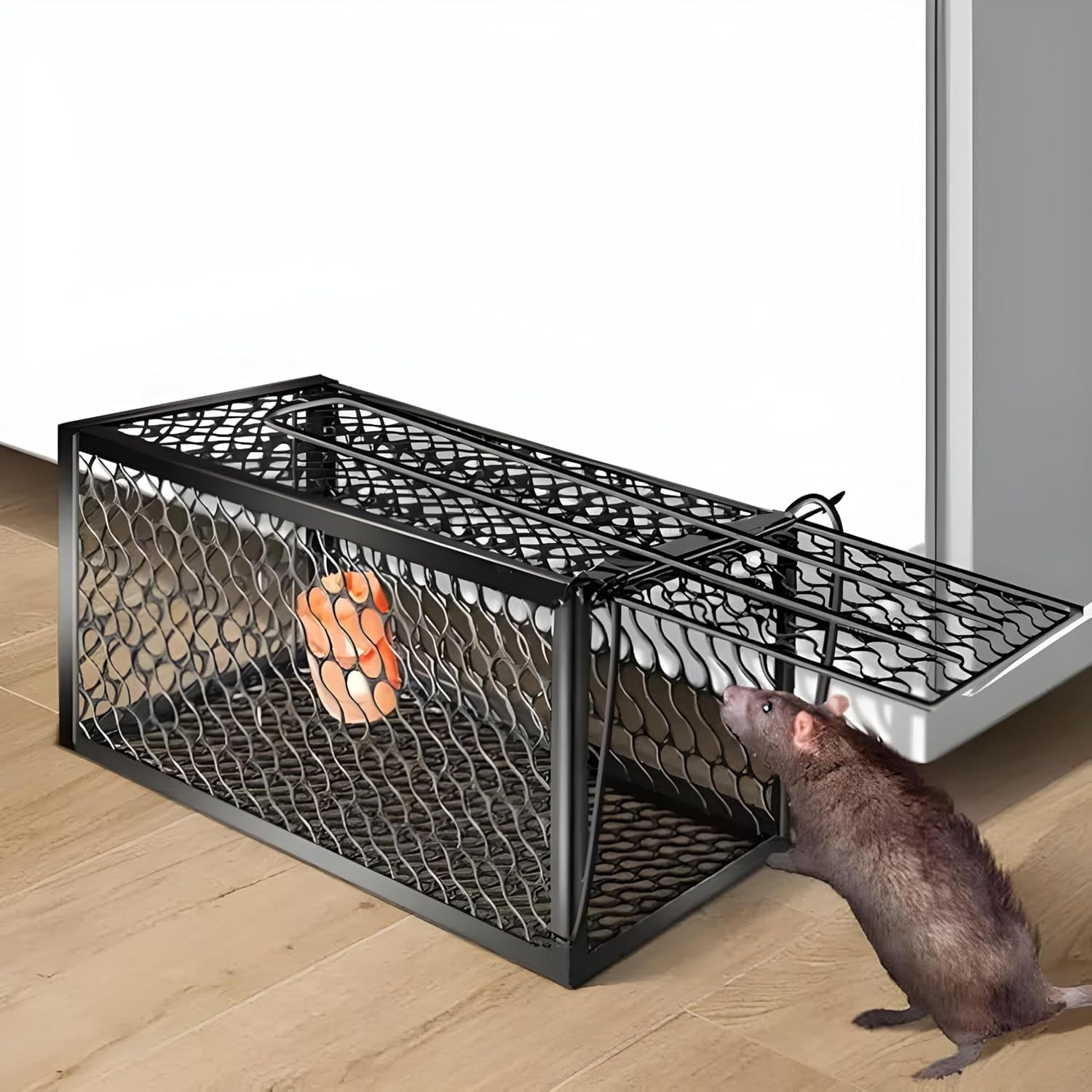 Gambar produk BAIT Jebakan Tikus Kandang Besi Automatic Mousetrap - B-23