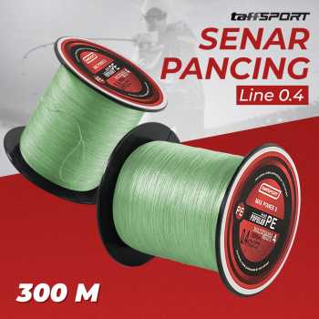 TaffSPORT Senar Tali Pancing Fishing PE Braided Thick Line 300M - BLTP