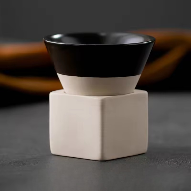 Gambar produk PDQ Gelas Keramik Kopi Teh Japanese Cone Shape Ceramic Cup 100ml - PDQ001