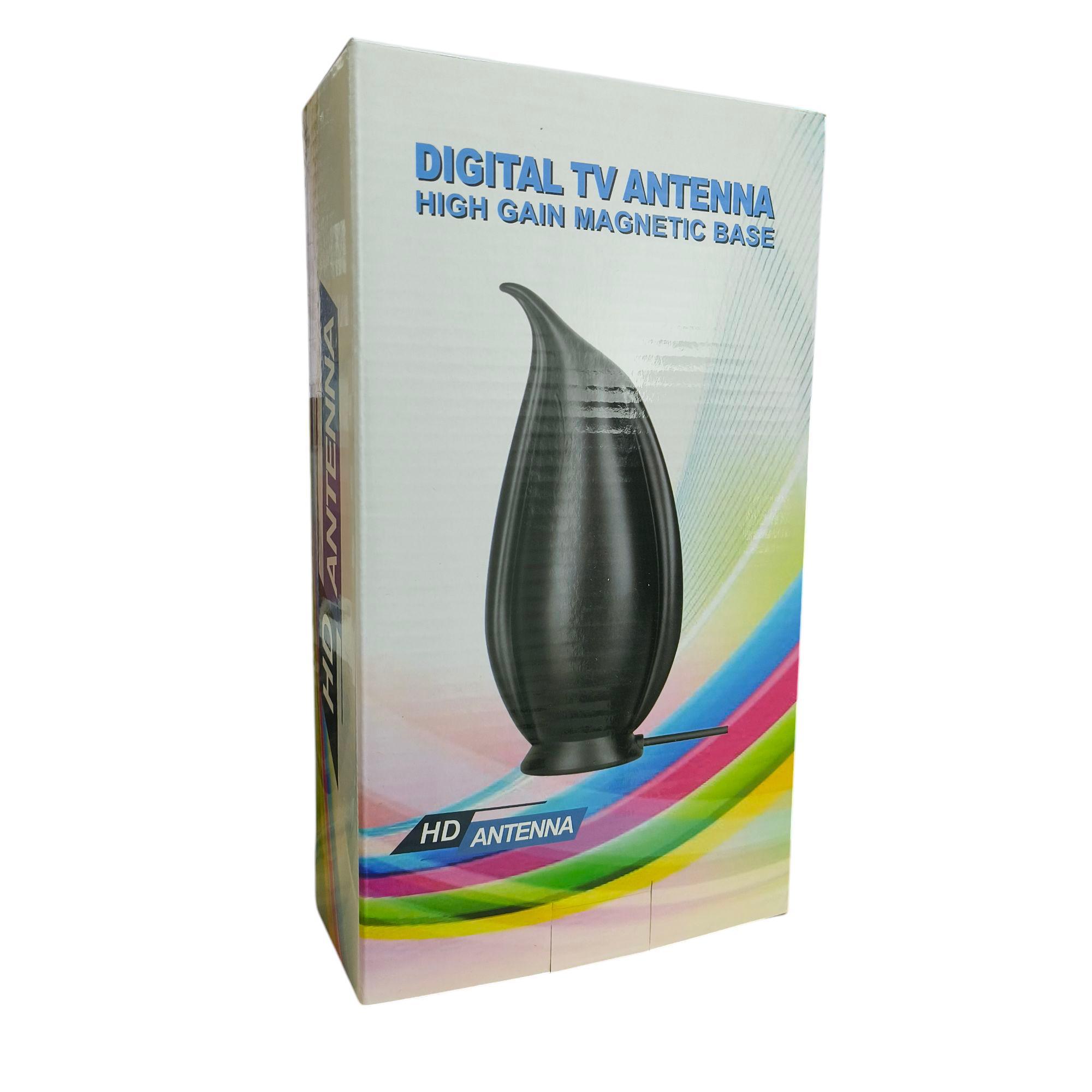 Gambar produk ANVU Antena TV Digital Indoor DVB-T2 HD 4K Amplifier Male Plug 36dB - AN501