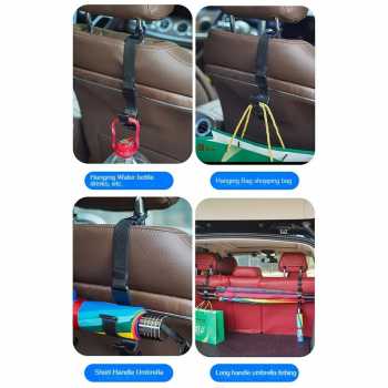 Gambar produk CHIZ Gantungan Payung Car Trunk Umbrella Hook Holder 23-29cm 2 PCS - INU29