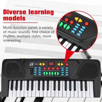 Gambar produk MAYGIV Piano Digital Elektrik Mainan Anak 37 Key with Microphone - MQ3768
