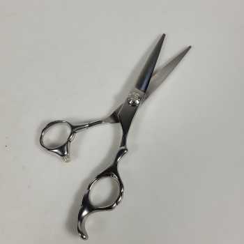 Gambar produk MINGU Gunting Rambut Blade Stainless Steel Precision Pressing 6 Inch Flat - MG-6