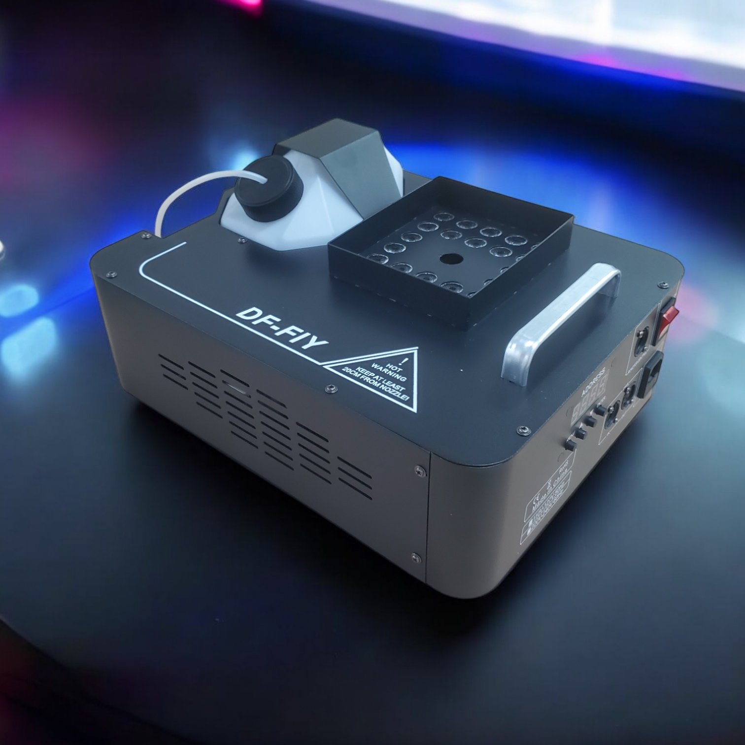 TaffLED Sistem Fogger Panggung Stage DMX512 1500W with RGB 24 LED - DF-FIY Gambar produk TaffLED Sistem Fogger Panggung Stage DMX512 1500W with RGB 24 LED - DF-FIY