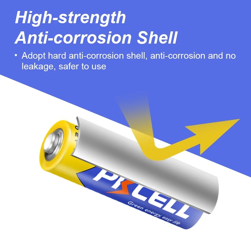 Gambar produk Pkcell Baterai AA Zinc Carbon 1.5V 700mAh 2 PCS - PK15
