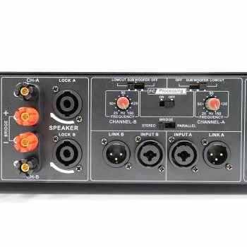 Gambar produk SHUOYI Power Amplifier Professional 2 Channels 600W Heavy Bass KTV Bar - HX2800S