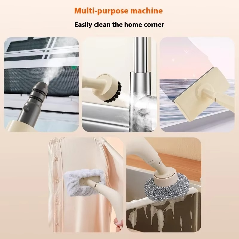 Gambar produk HAOYUNMA Alat Pembersih Uap Steam Cleaner Multi Brush Head 1200W - HY05