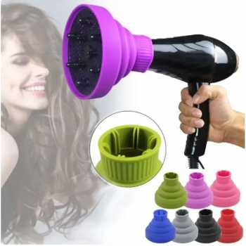 Gambar produk Meiye Diffuser Pengering Rambut Silikon Folding Hair Dryer Diffuser - MYE