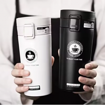 Gambar produk ANY Botol Minum Termos Coffee Tea Tumbler Bottle Stainless Steel 380ml - AN5