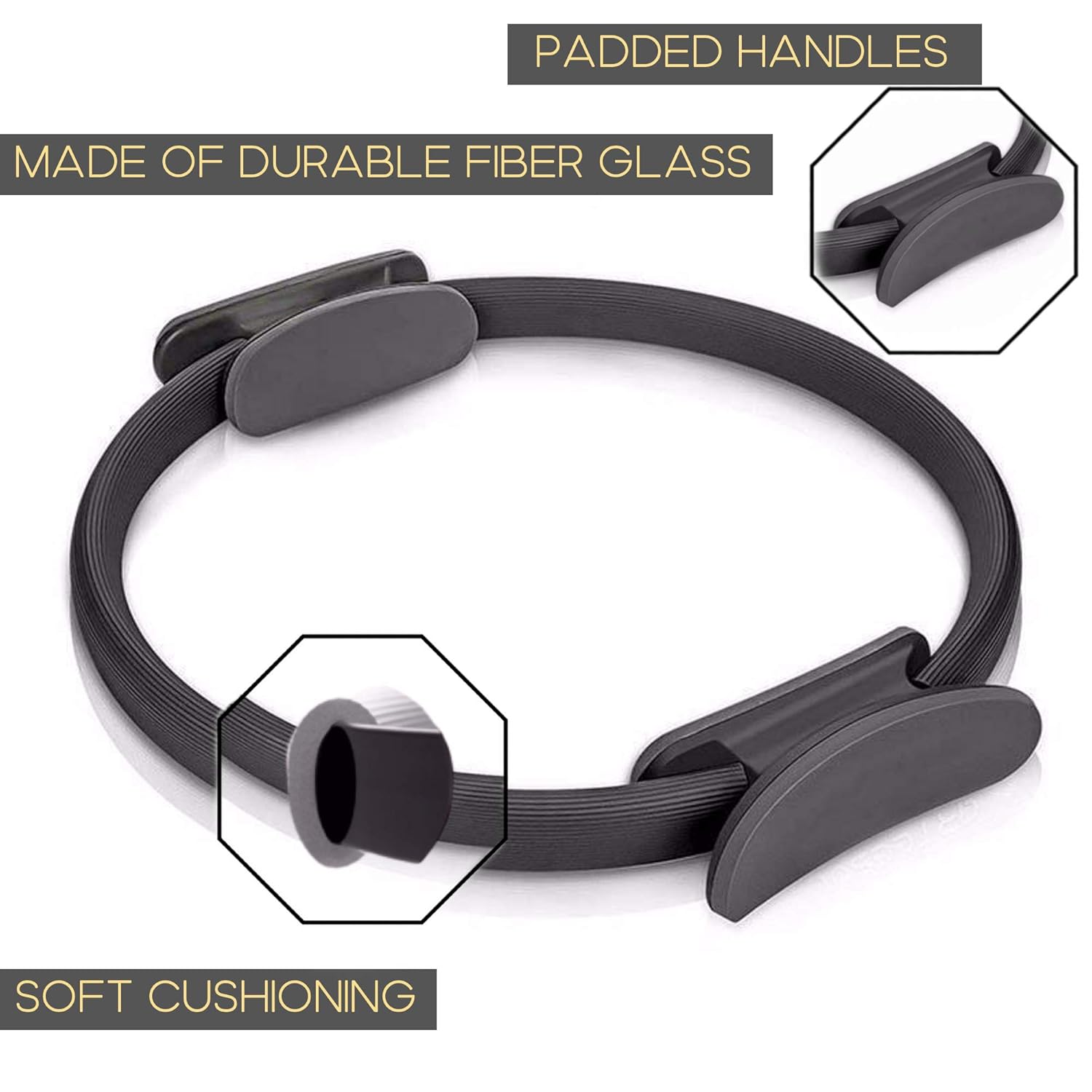 Gambar produk TONQUU Magic Ring Resistance Pilates Circle Yoga Fitness - TQMR023