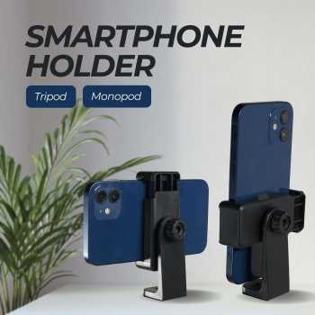 AIEACH Smartphone Clamp Bracket Holder Mount Tripod Monopod - F360