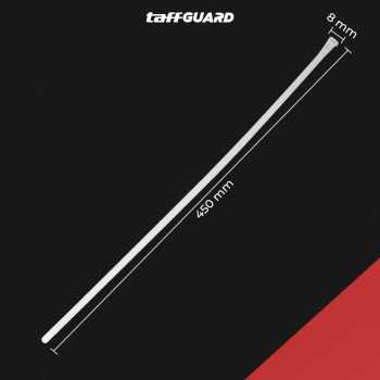 Gambar produk TaffGUARD Kabel Ties Zip Cable Organizer Reusable 8x450mm 100 PCS - NL816