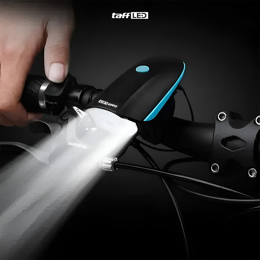 Gambar produk TaffLED Lampu Depan Sepeda Klakson LED Cree XPG 1200mAh 250 Lumens - 7588
